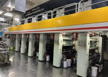 BOBST ROTOMEC  Tiefdruck maschine 10 farben