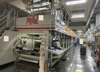 BOBST ROTOMEC  Rotogravure printing machine 10 colors