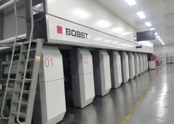 BOBST  Rotogravure press 10 colors