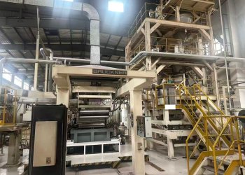 3 capas BRUCKNER  Linea de extrusion para bi-orientado