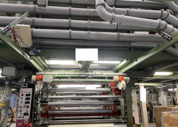 3 layers WINDMÖLLER & HÖLSCHER  Blown film extrusion line