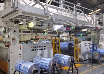 NORDMECCANICA Linear Combi Kaschierung und laminirung Maschine COMBI / INTECHANGEABLE TROLLEY