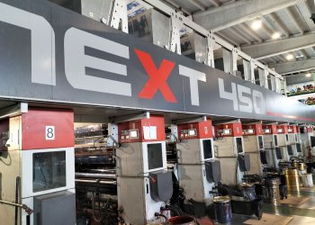 UTECO NEXT 450 Rotogravure printing machine 9 colors
