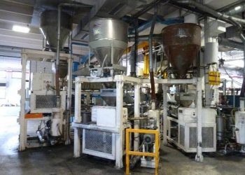 VIRGINIO MAI Linea de extrusion para hoja de plastico