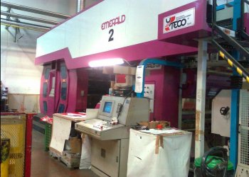 UTECO EMERALD 825-mod 120 Maquina Flexo 8 colores
