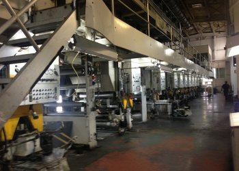 CERUTTI 960 Rotogravure printing machine 10 colors