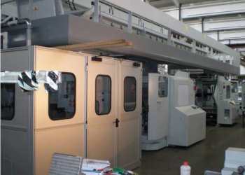 ROTOMEC CL 1000 D HD 1750/450 Kaschierung und laminirung Maschine COMBI / INTECHANGEABLE TROLLEY