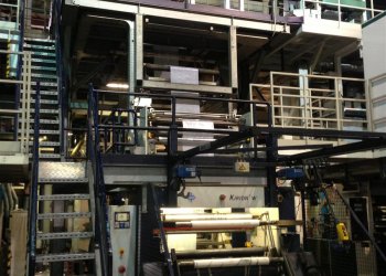 3 layers KIEFEL KIRION ( COEX ) film blowing machine