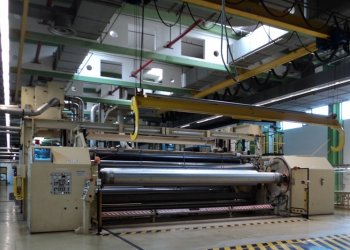 3 capas DORNIER  Linea de extrusion para bi-orientado