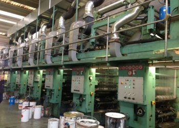 SCHIAVI ROTOJET Imprimeus Helio 8 couleurs