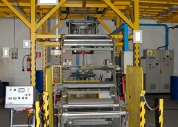 1 layers TECOM MB 40/900 film blowing machine