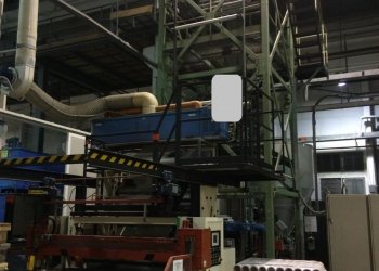 1 schichten BANDERA - PONTI  Blastfolie-extrusionanlage