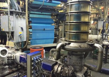 1 layers ALPINE 75 film blowing machine