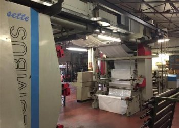 OFEM COLUMBUS 7/906 flexo press 6 colors