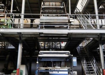 1 schichten ALPINE HS 75R/21D Blastfolie-extrusionanlage