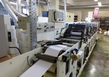 OMET FLEXY 255 narrow web flexo printing machine