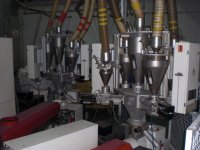 3 layers WINDMÖLLER & HÖLSCHER VAREX ( COEX ) blown film extruder