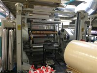 FISCHER & KRECKE 34 DF Flexodruck Maschine 9 farben