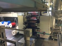 FISCHER & KRECKE 34 DF flexo printing machine 9 colors
