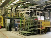 COMERIO/BUSS/MILTEX/TCE  plastic sheet extrusion machine