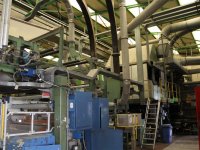 COMERIO/BUSS/MILTEX/TCE  plastic sheet extrusion machine