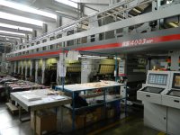BOBST ROTOMEC 4003 MP 1350 Maquina de grabado 9 colores