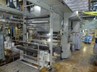 FLEXOTECNICA TACHIS Flexo central drum printing press 9 colors