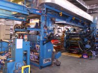 UTECO CORAL 675 flexo printing machine 6 colors