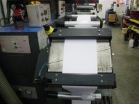 GALLUS EM 280 narrow web flexo printing machine