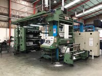 UTECO GOLD 612 RR 640 Flexo stack printing machine
