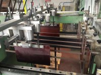 MILLTEX TWIN SINCRO Machine des découpeuses transversales