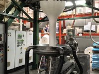 1 layers ALPINE HK 500 blown film extruder