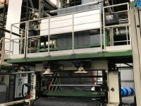 1 layers ALPINE HK 500 blown film extruder