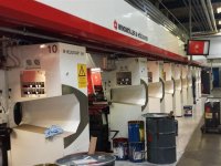 WINDMÖLLER & HÖLSCHER HELIOSTAR SH Rotogravure press 10 colors