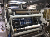 UTECO ONYX 810 GL flexographic printing machine 8 colors