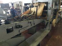 NEW LONG 127T SOS square bottom bag making machine