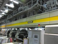 SCHIAVI PULSAR ( REVERSE) Gravure printing machine 9 colors