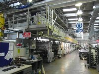 SCHIAVI PULSAR ( REVERSE) Rotogravure printing machine 9 colors