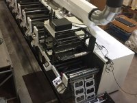 AQUAFLEX LX 3000 GONDERFLEX narrow web flexo printing machine