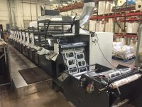 AQUAFLEX LX 3000 GONDERFLEX narrow web flexo printing machine
