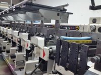 NILPETER FA 3300 narrow web flexo printing machine