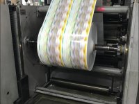 FLEXOTECNICA TACHYS Flexo central drum printing press 8 colors