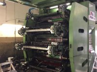 UTECO AMBER 808 Flexo central drum printing press 8 colors