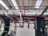 WINDMÖLLER & HÖLSCHER ASTRAFLEX Flexo central drum printing press 8 colors