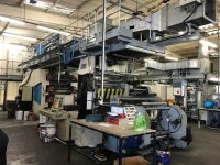 OFEM JULIETTE 758 flexographic printing machine 8 colors