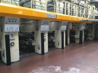 SCHIAVI PATRIOT Rotogravure printing machine 9 colors