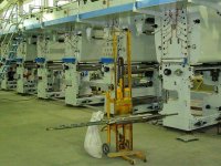 CERUTTI 138 R Rotogravure press 9 colors