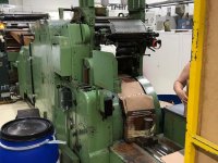 WINDMÖLLER & HÖLSCHER TRIUMPH III A SOS square bottom bag making machine