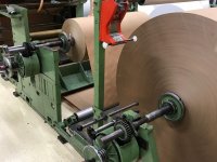 WINDMÖLLER & HÖLSCHER TRIUMPH III A Maquina para bolsas de papel fondo cuadrado SOS