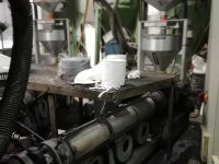 3 layers OMICRON COEX 3 blown film extruder